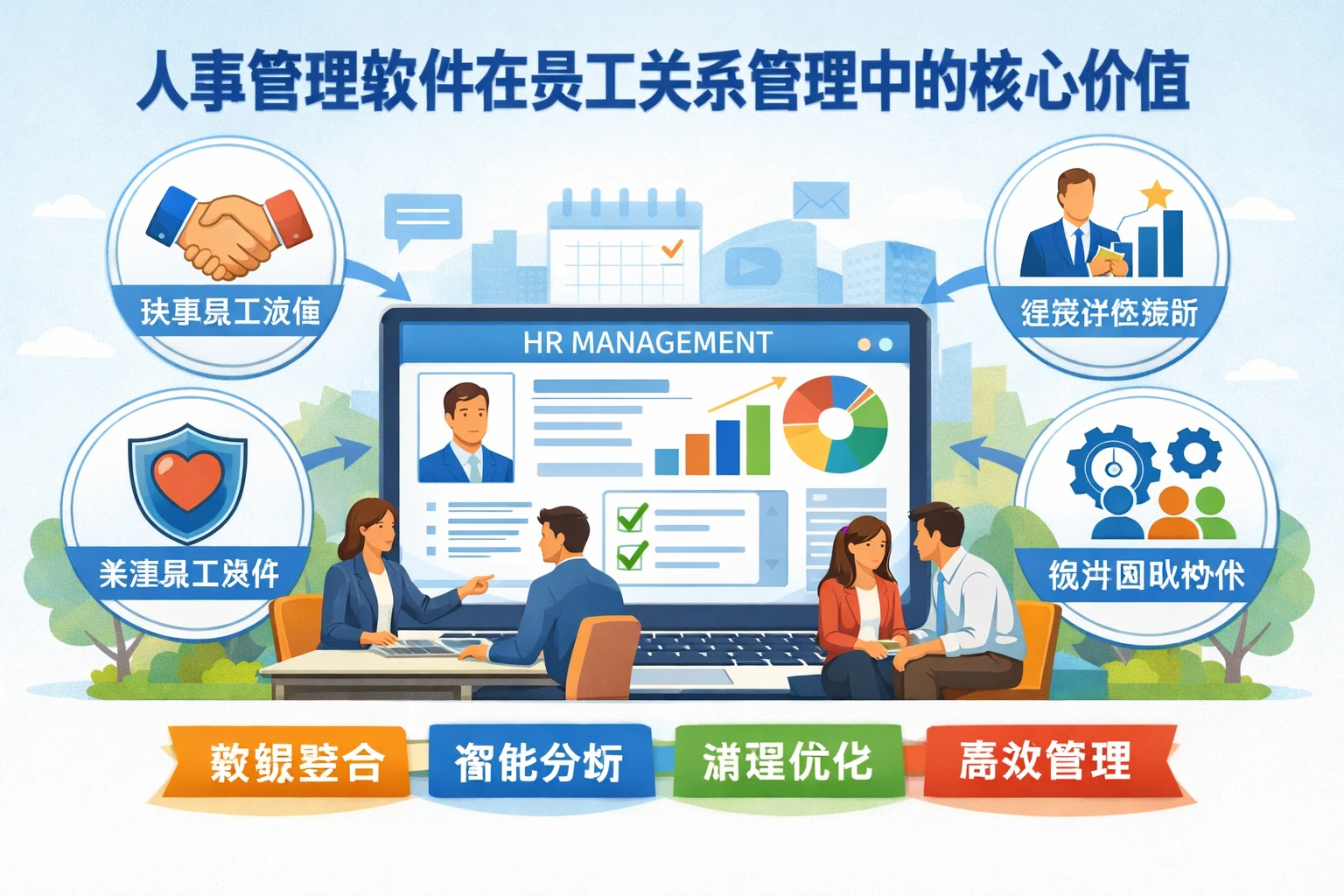 人事管理软件在员工关系管理中的核心价值