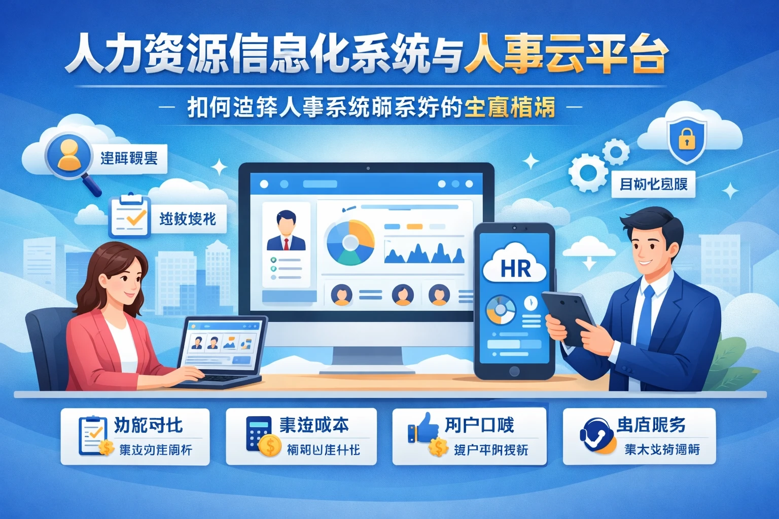 人力资源信息化系统与人事云平台：如何选择人事系统哪家好的全面指南