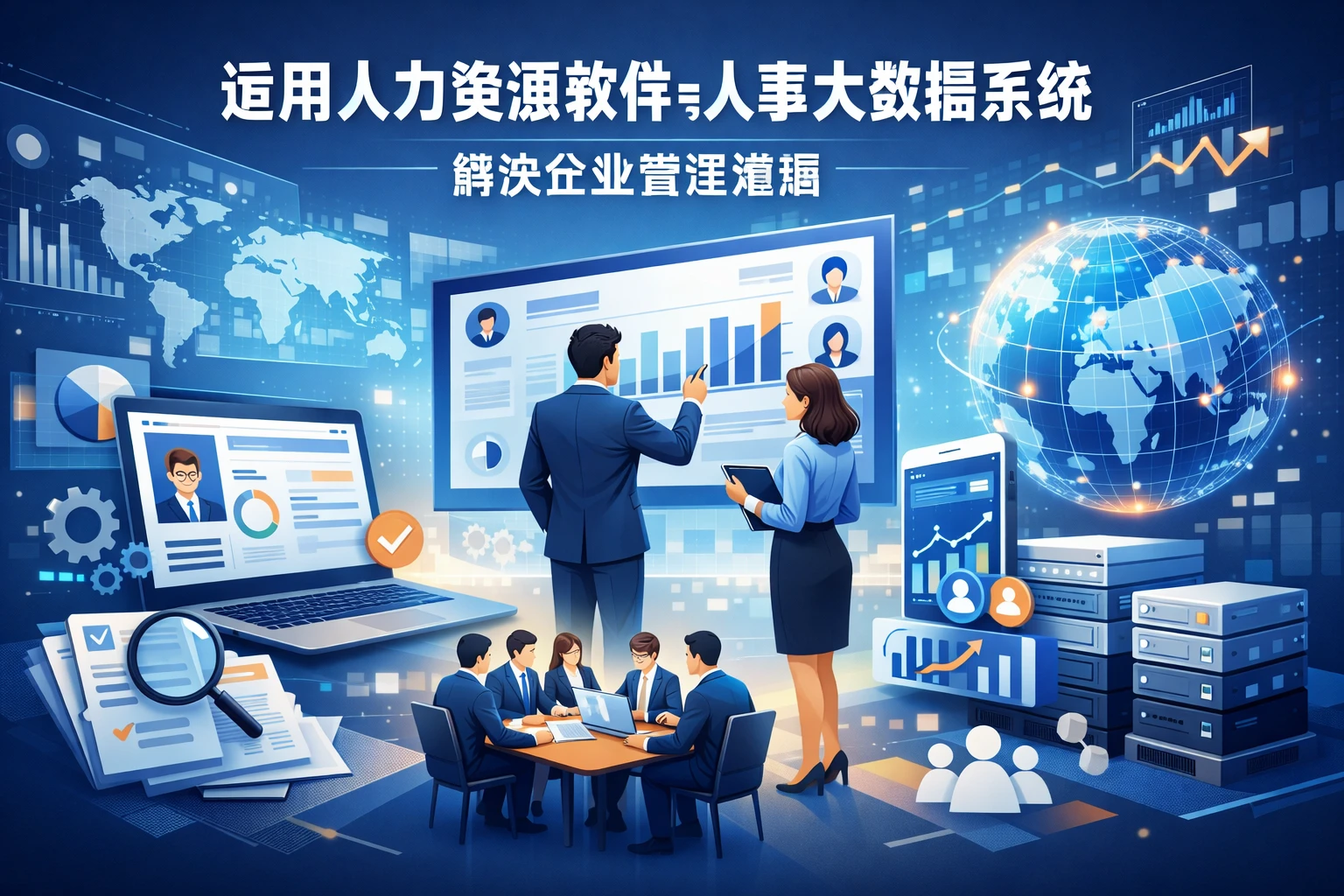 运用人力资源软件与人事大数据系统解决企业管理难题