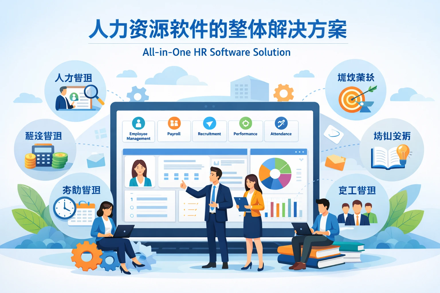 人力资源软件的整体解决方案