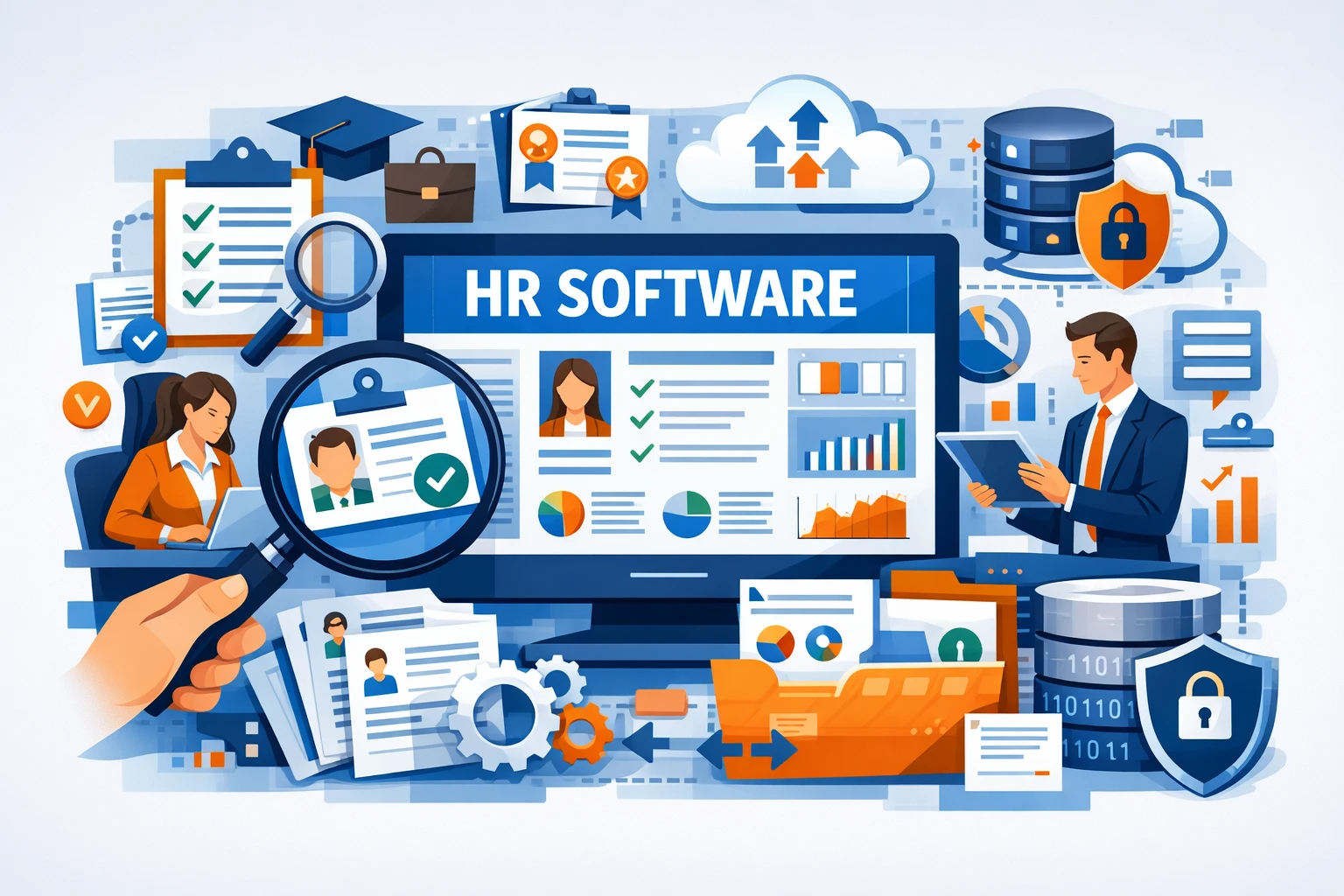 人力资源软件在资格审核与数据管理中的核心作用