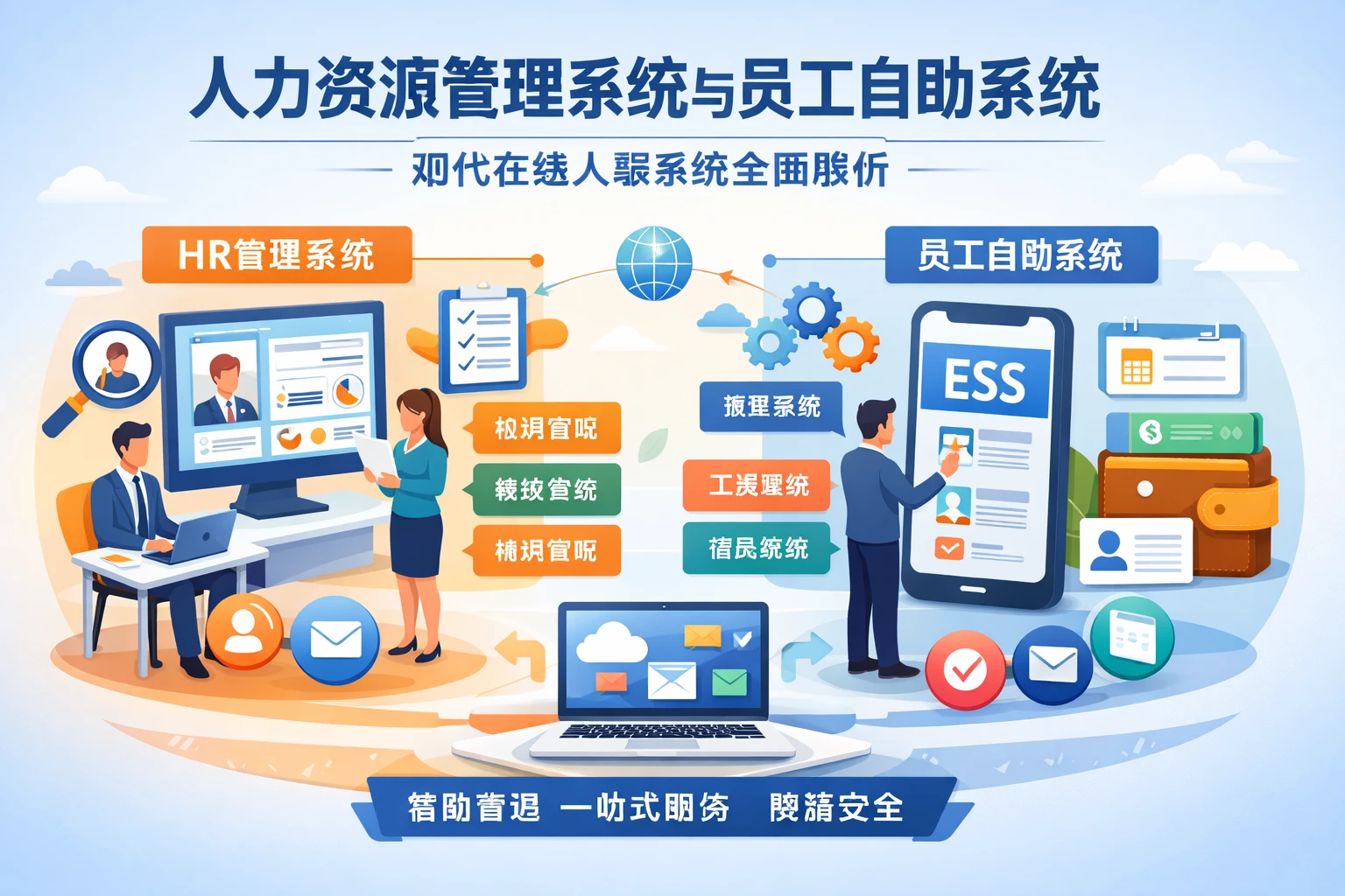 人力资源管理系统与员工自助系统：现代在线人事系统全面解析