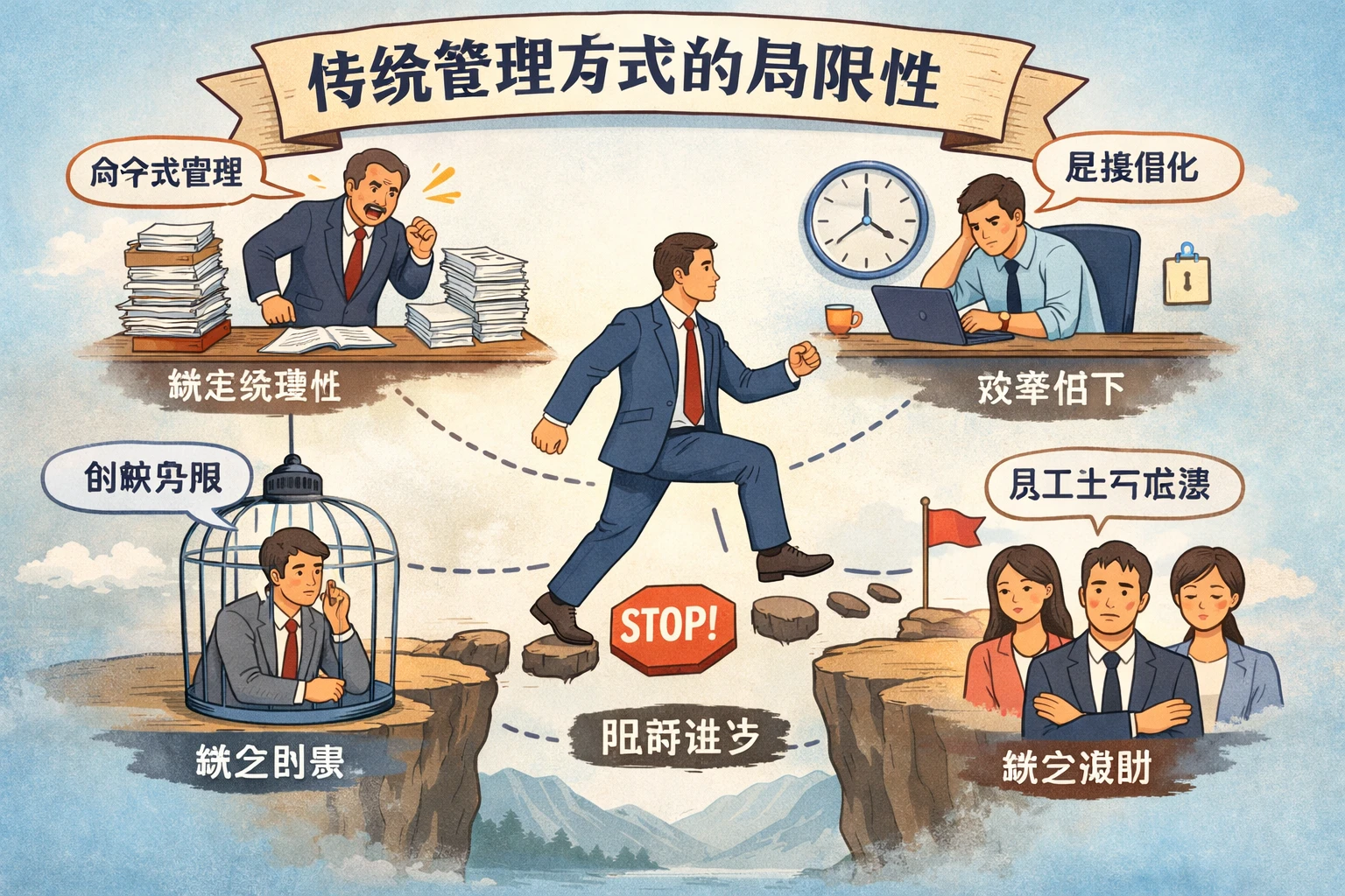 传统管理方式的局限性