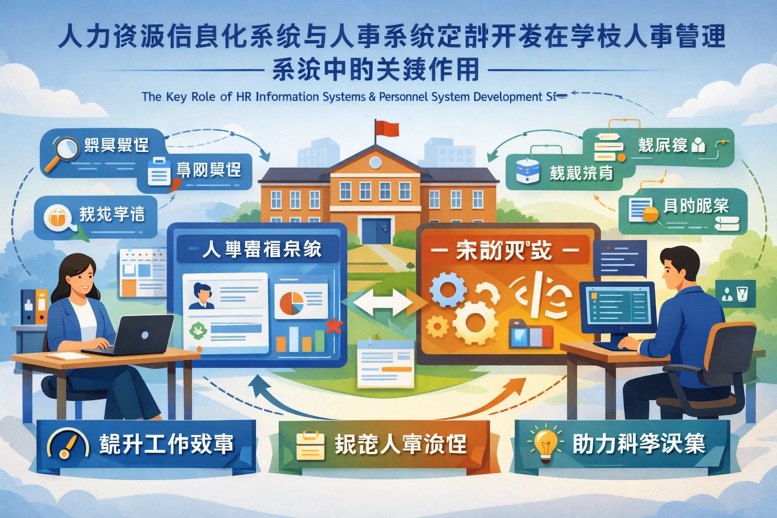 人力资源信息化系统与人事系统定制开发在学校人事管理系统中的关键作用