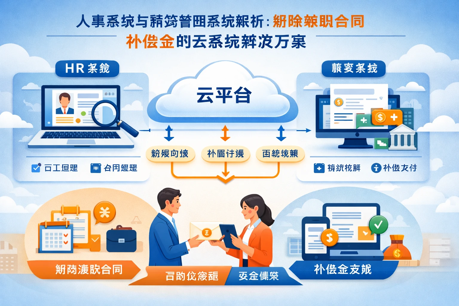 人事系统与薪资管理系统解析：解除兼职合同补偿金的云系统解决方案