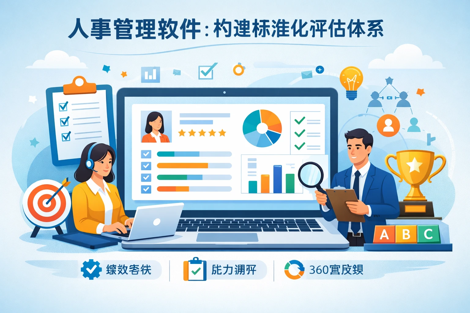 人事管理软件：构建标准化评估体系