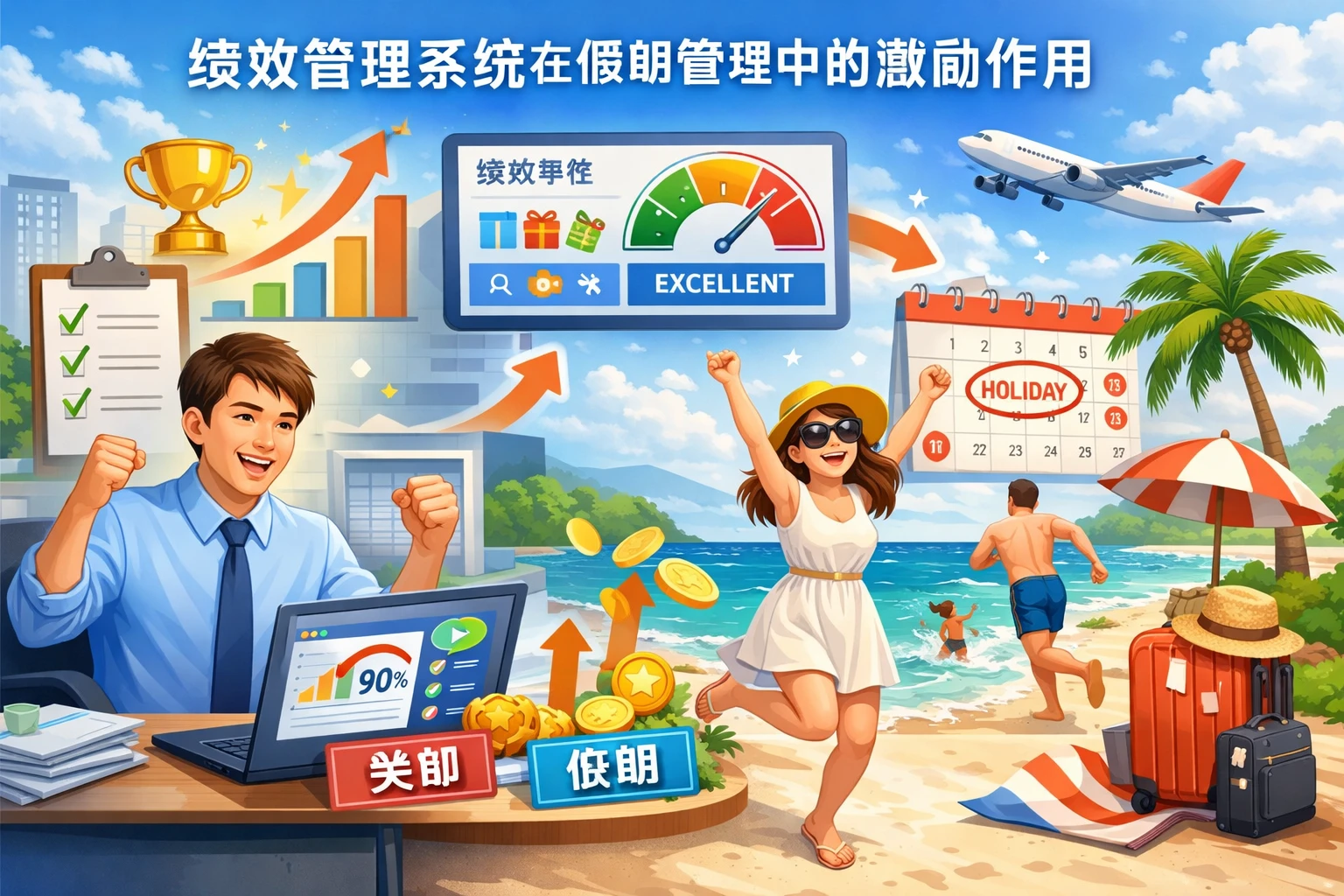 绩效管理系统在假期管理中的激励作用
