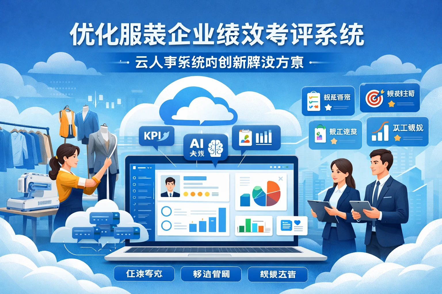 优化服装企业绩效考评系统：云人事系统的创新解决方案