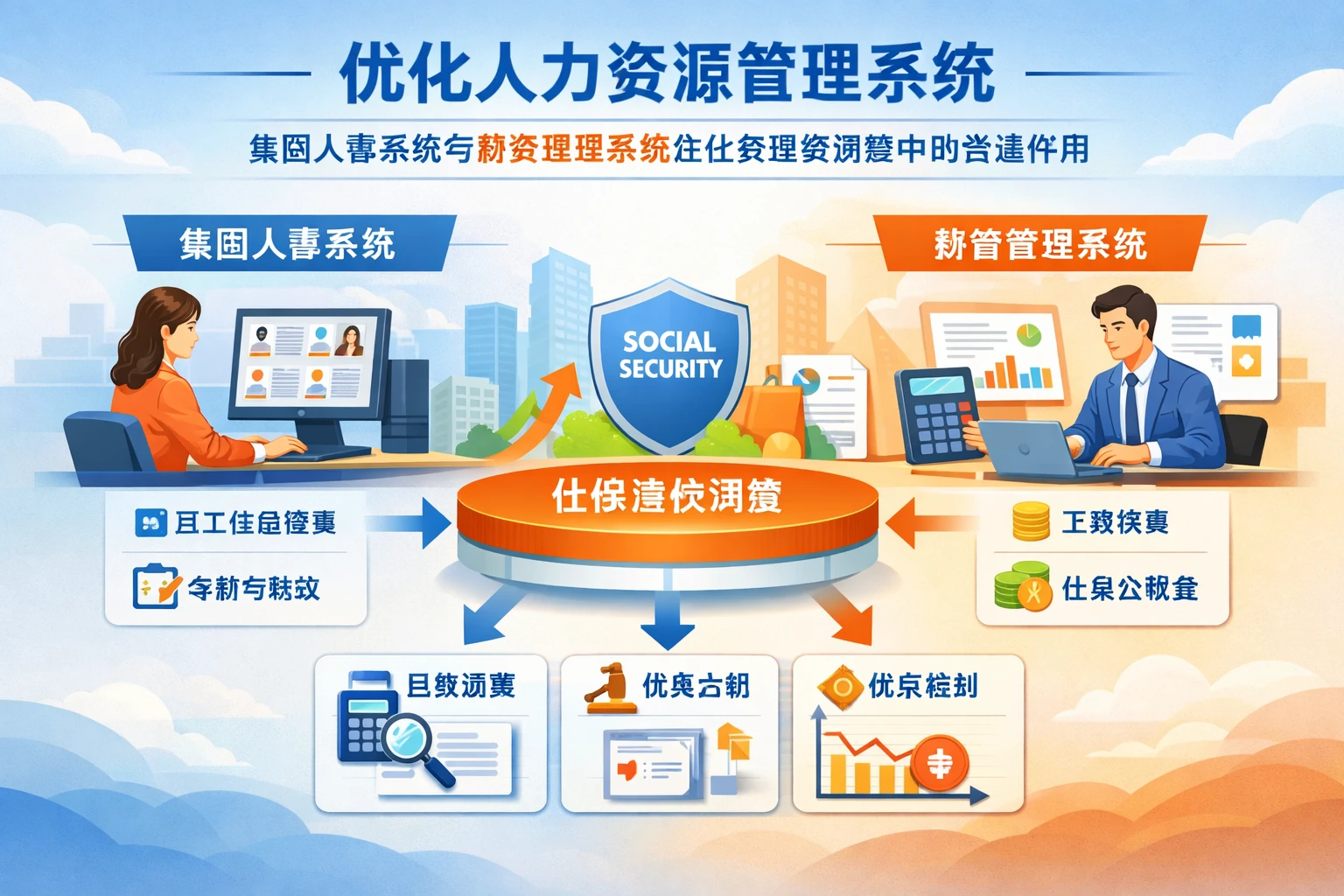 优化人力资源管理系统：集团人事系统与薪资管理系统在社保基数调整中的关键作用