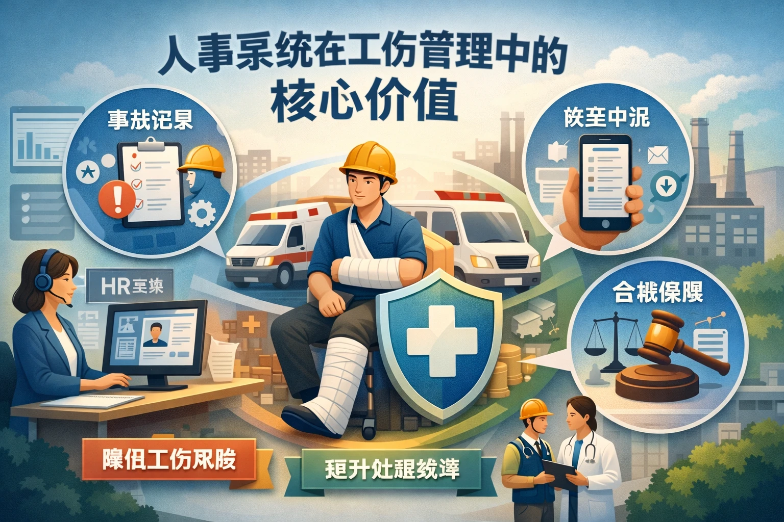 人事系统在工伤管理中的核心价值