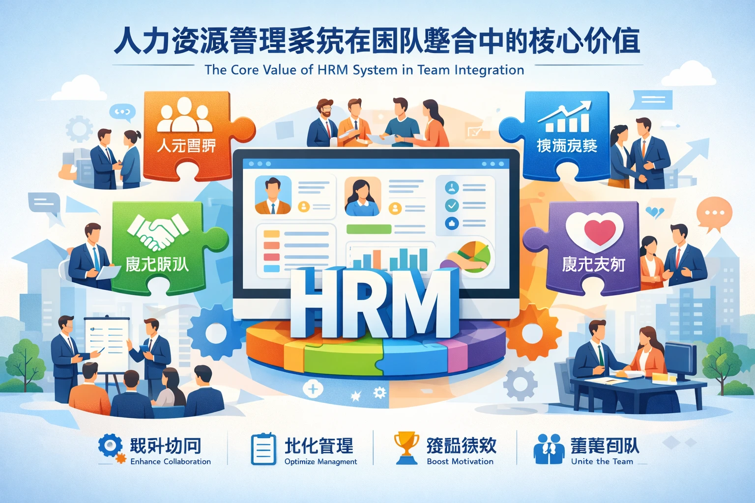 人力资源管理系统在团队整合中的核心价值