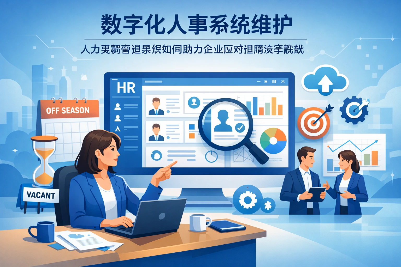 数字化人事系统维护：人力资源管理系统如何助力企业应对招聘淡季挑战