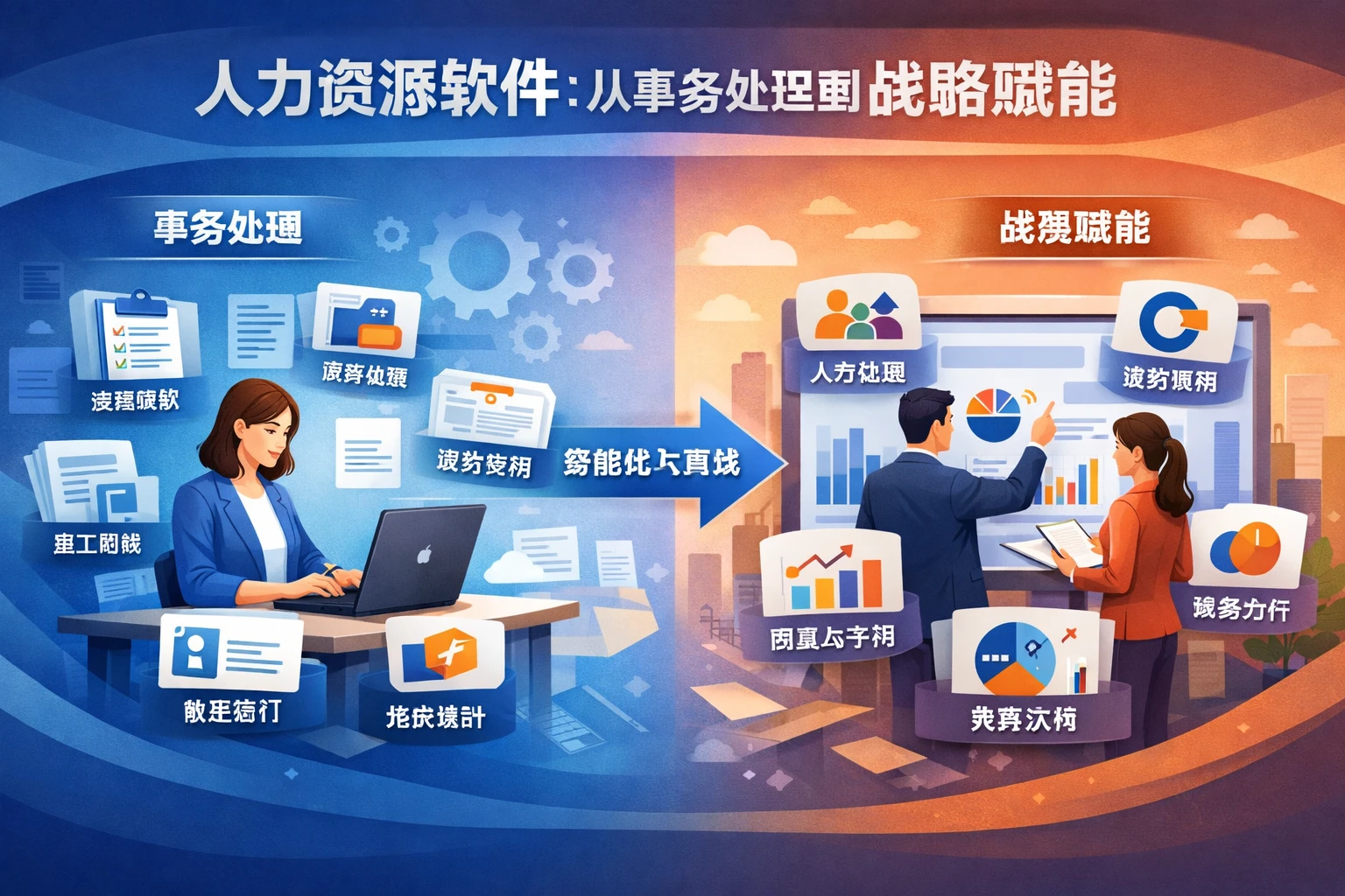 人力资源软件：从事务处理到战略赋能