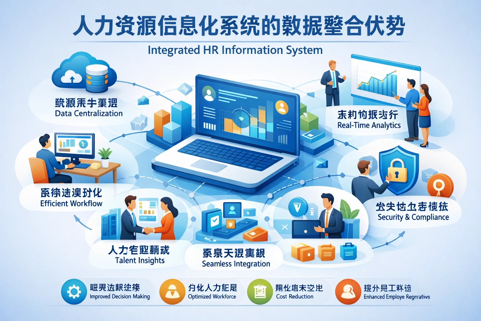 人力资源信息化系统的数据整合优势