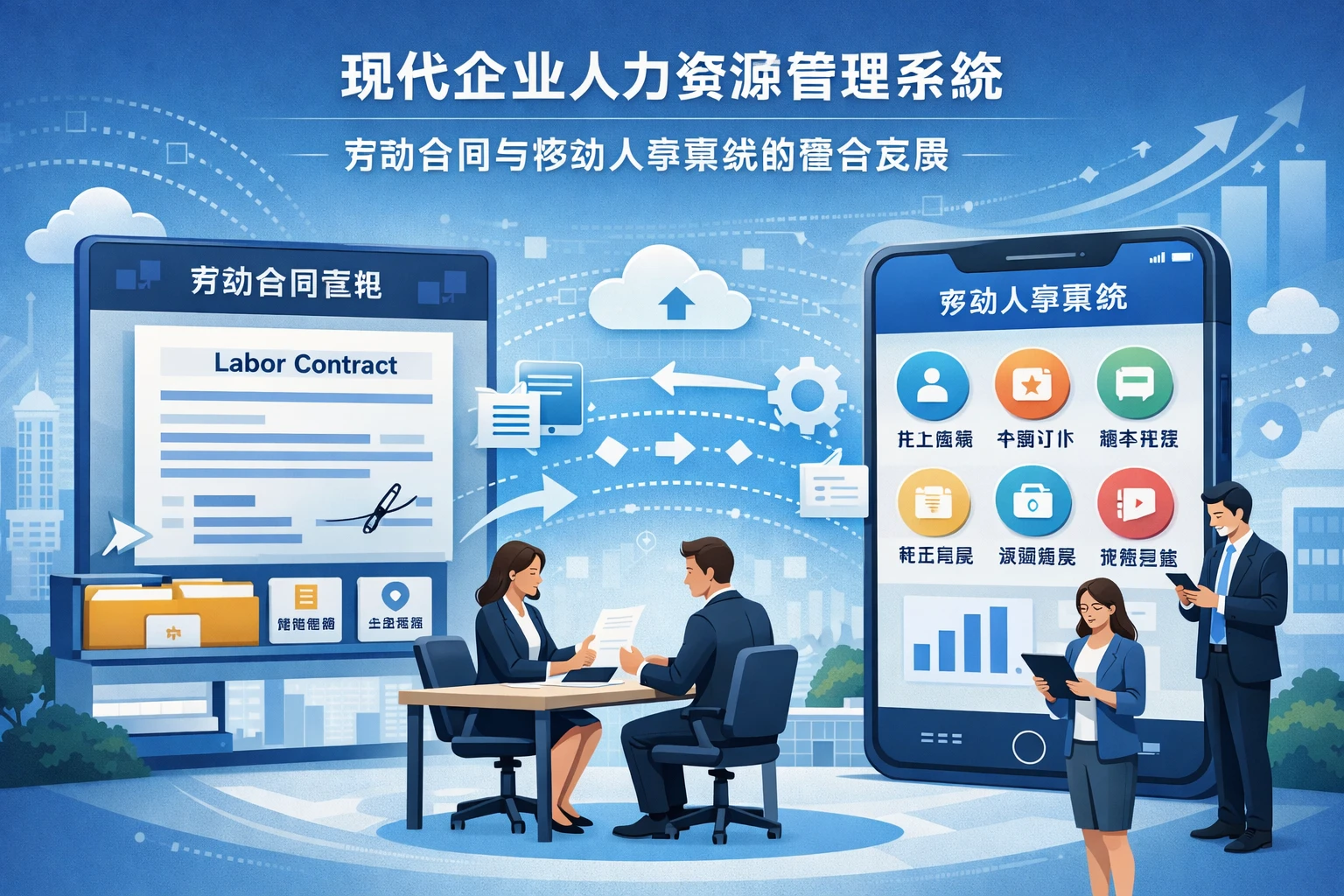 现代企业人力资源管理系统：劳动合同与移动人事系统的整合发展