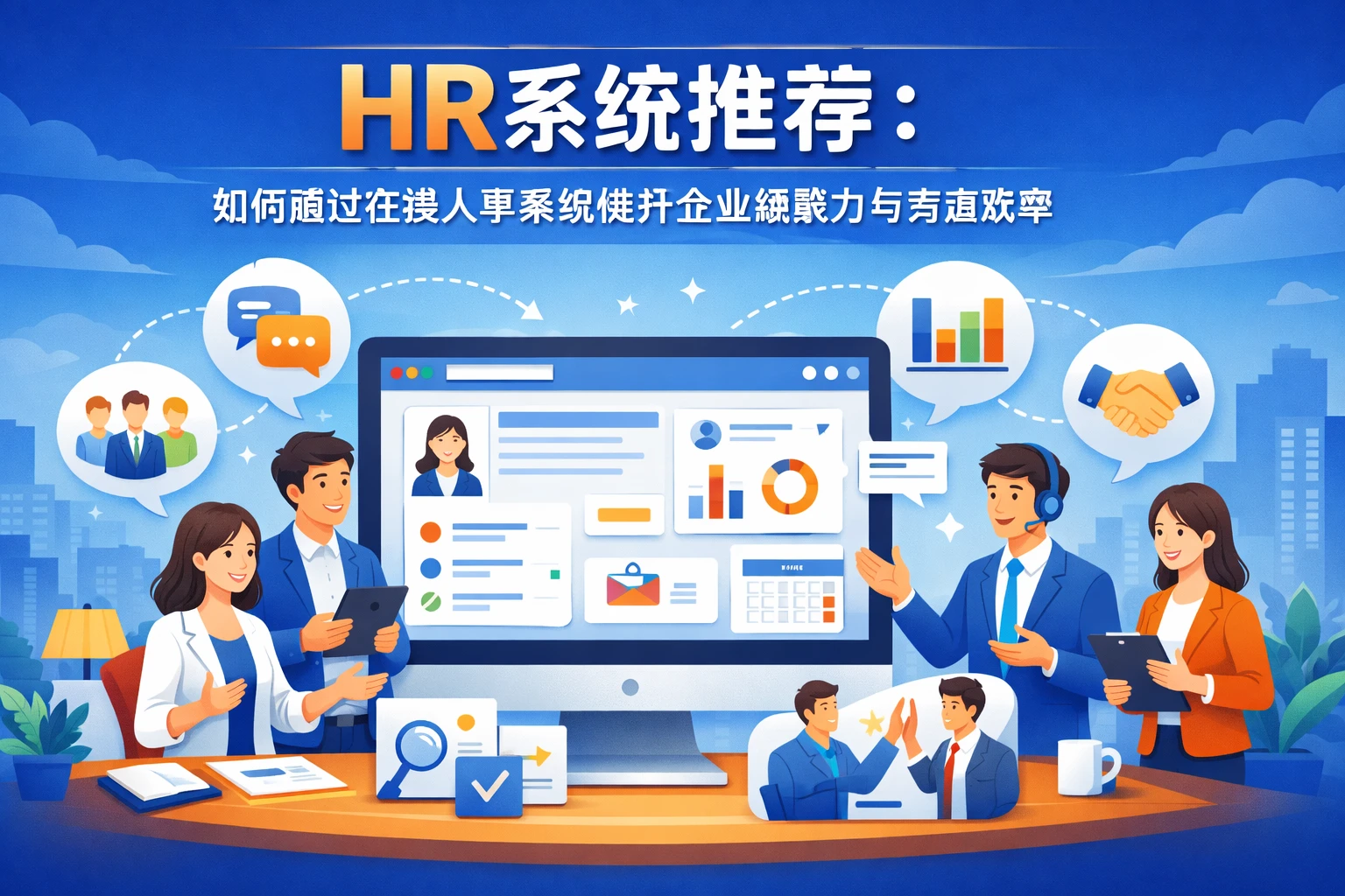 HR系统推荐：如何通过在线人事系统提升企业凝聚力与沟通效率