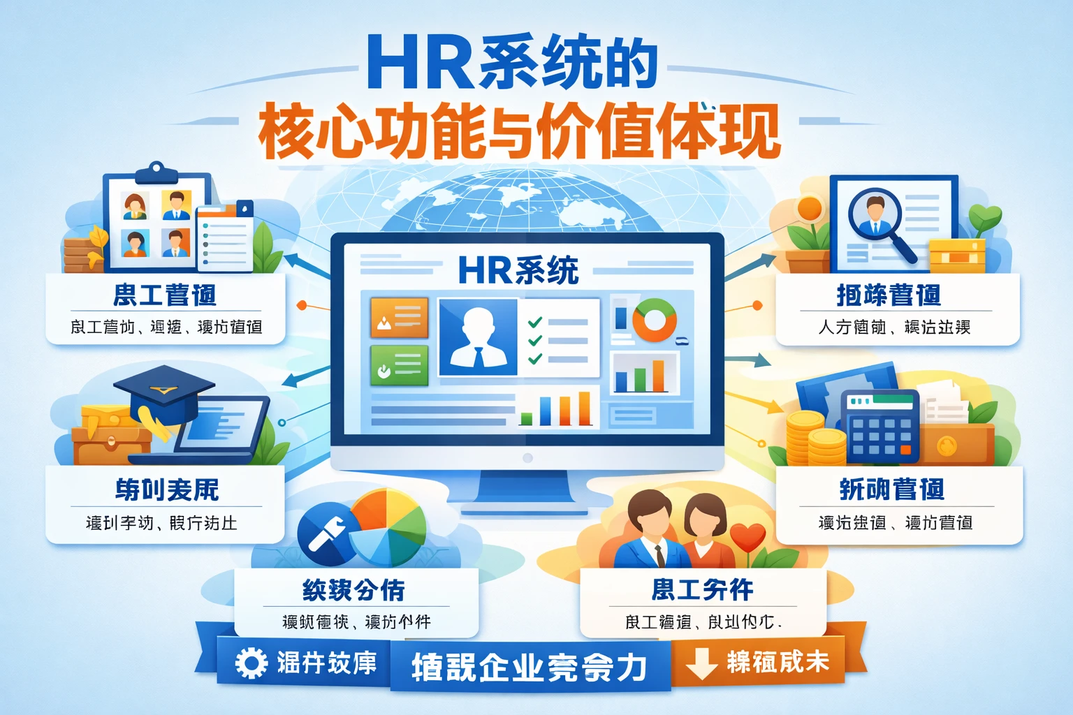 HR系统的核心功能与价值体现