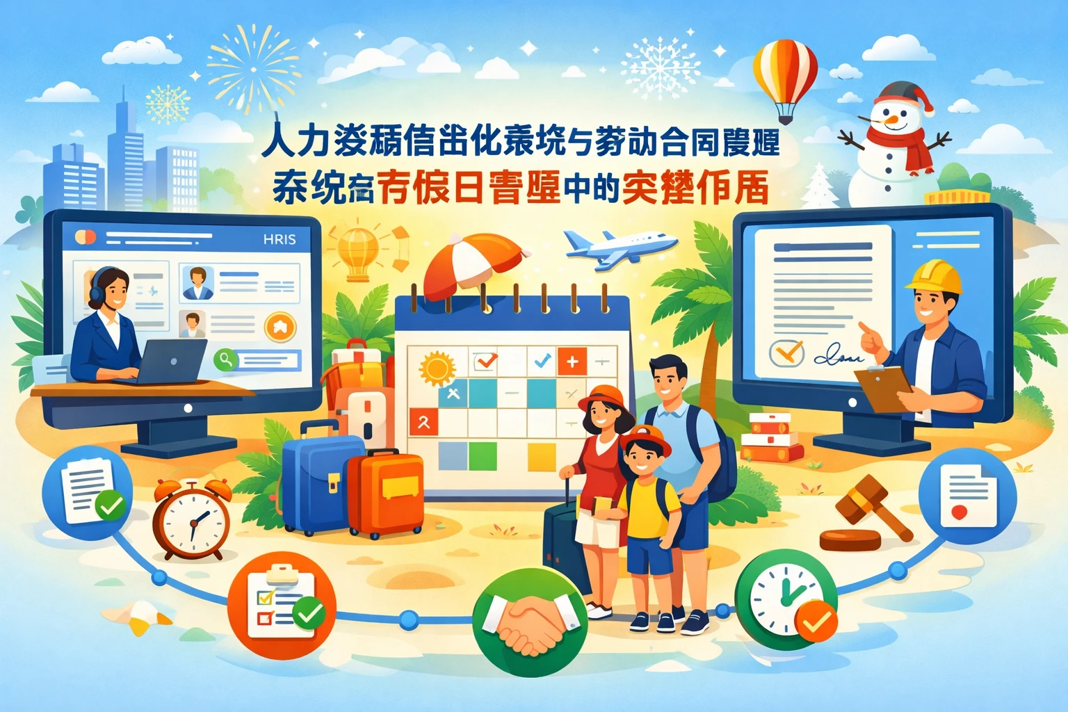 人力资源信息化系统与劳动合同管理系统在节假日管理中的关键作用