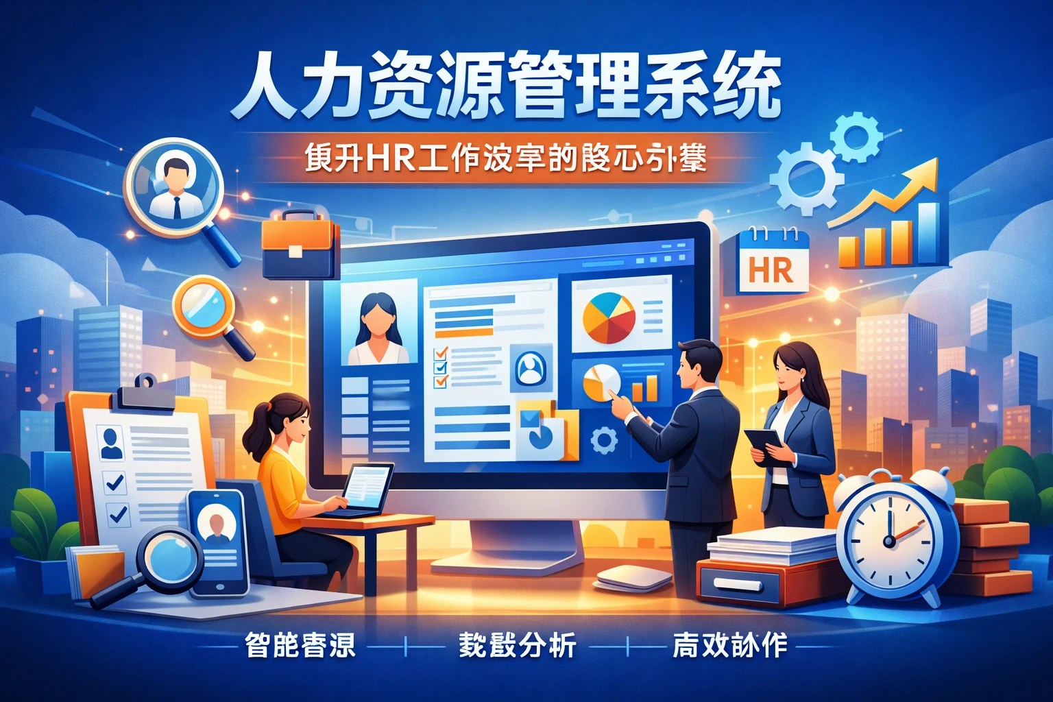 人力资源管理系统：提升HR工作效率的核心引擎