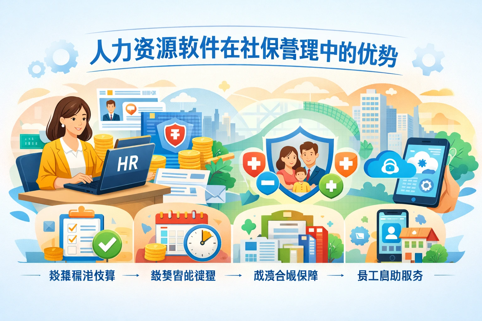 人力资源软件在社保管理中的优势