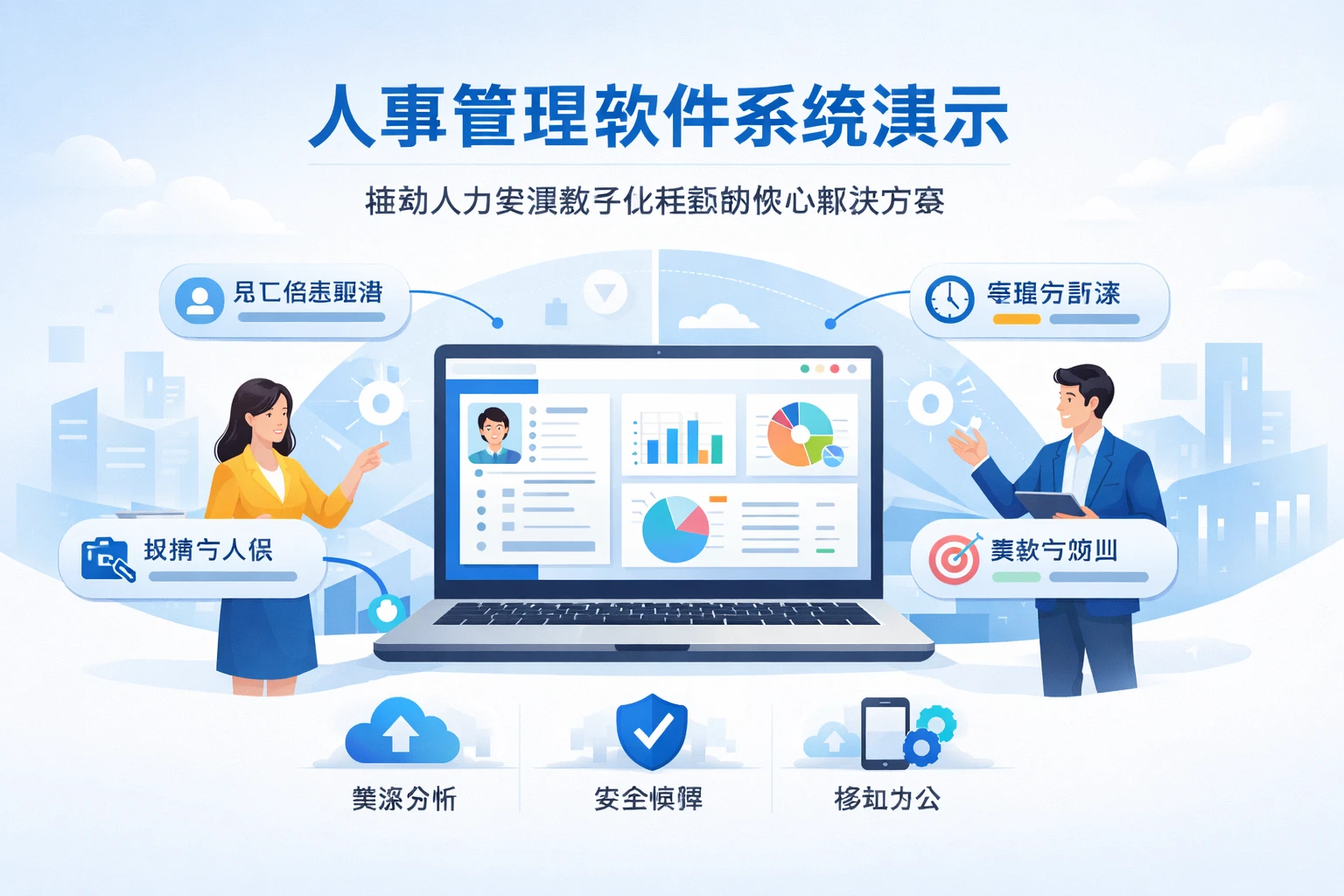 人事管理软件系统演示：推动人力资源数字化转型的核心解决方案
