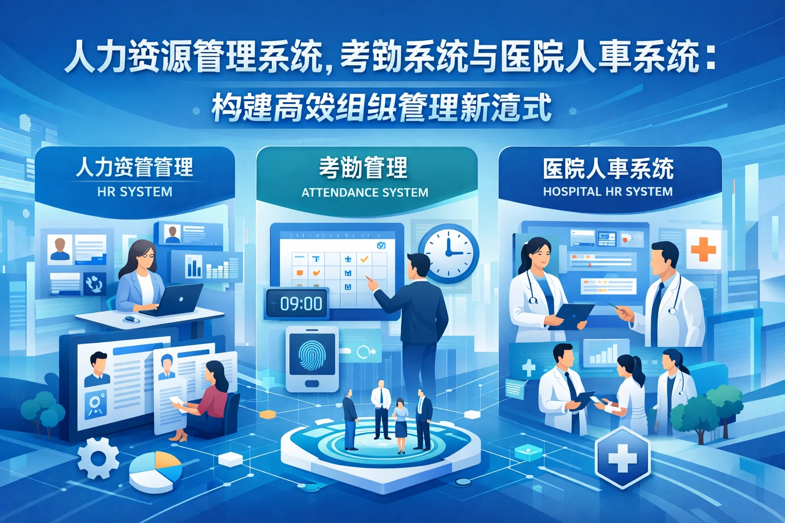 人力资源管理系统、考勤系统与医院人事系统：构建高效组织管理新范式