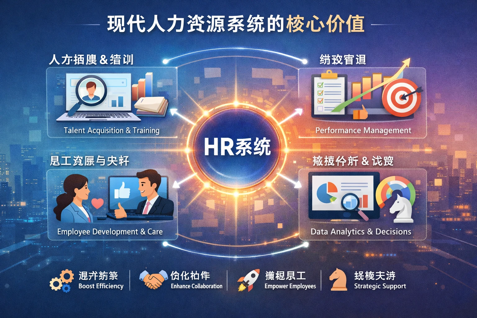 现代人力资源系统的核心价值