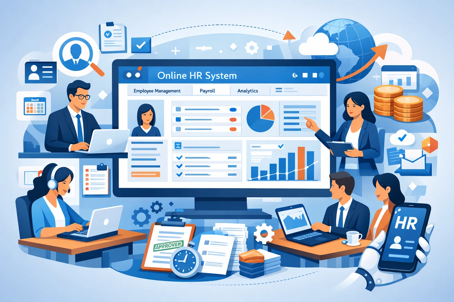 现代企业如何通过在线人事系统高效解决人力资源管理难题