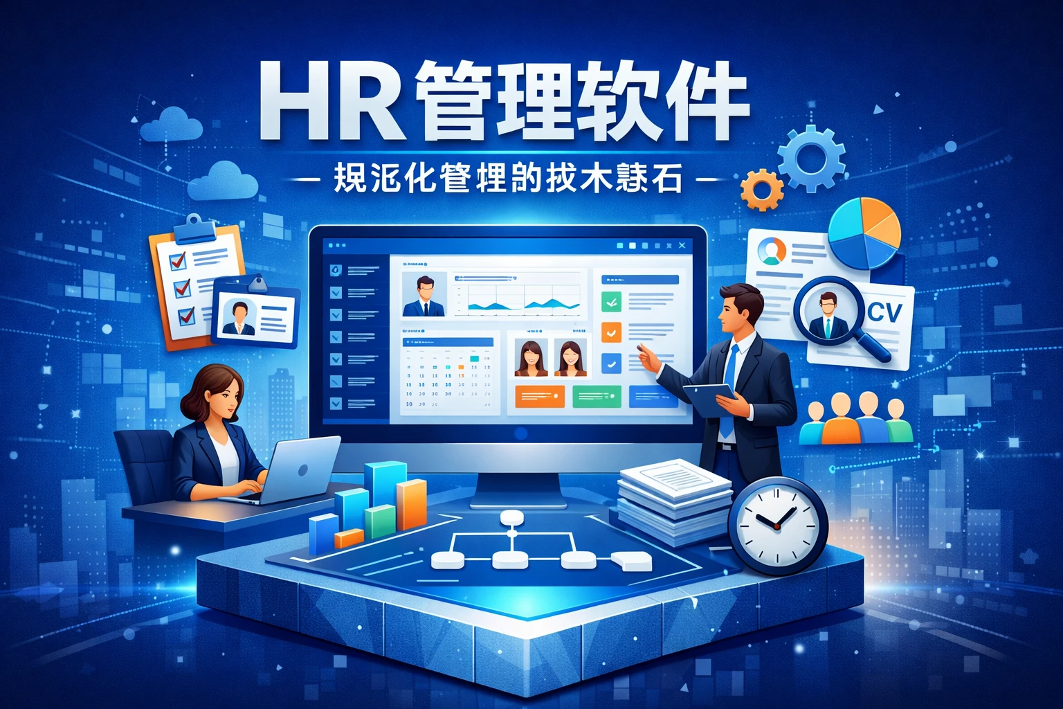 HR管理软件：规范化管理的技术基石