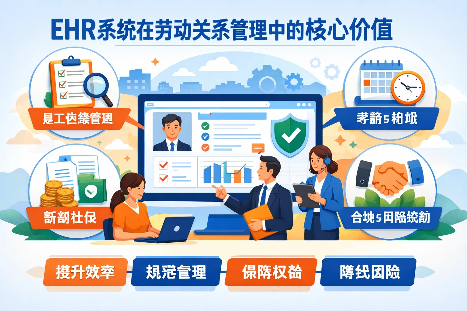 EHR系统在劳动关系管理中的核心价值