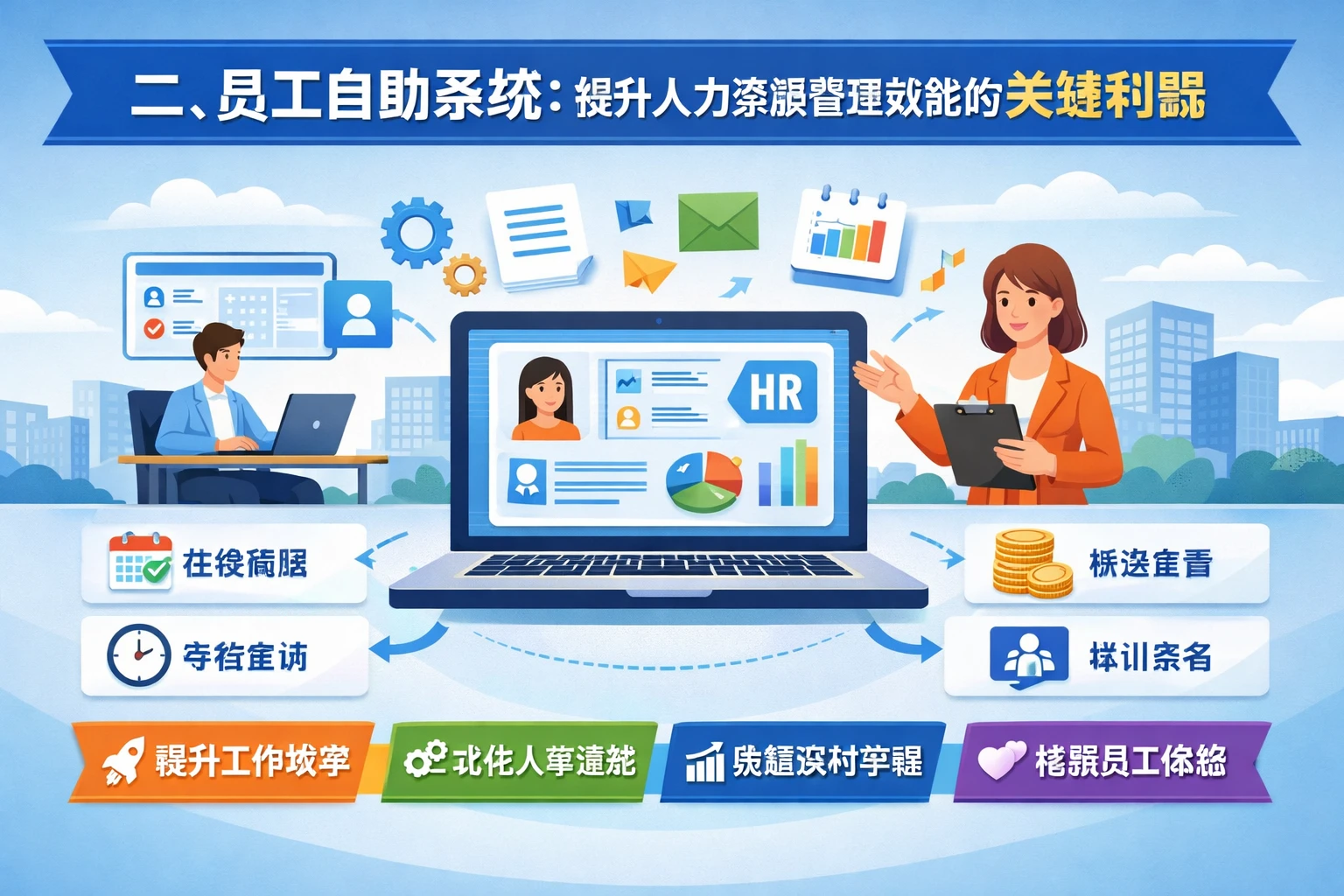 二、员工自助系统：提升人力资源管理效能的关键利器