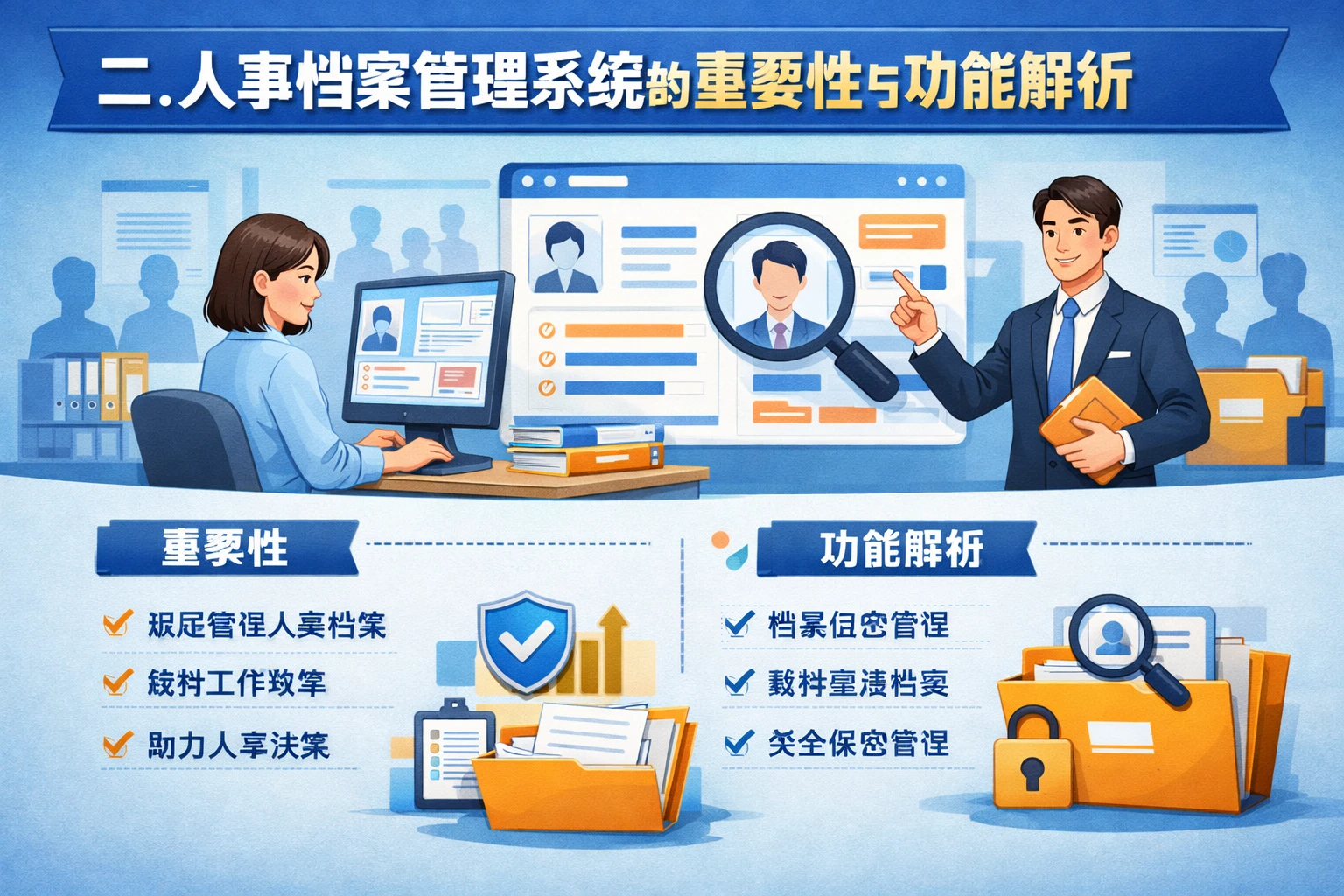 二、人事档案管理系统的重要性与功能解析