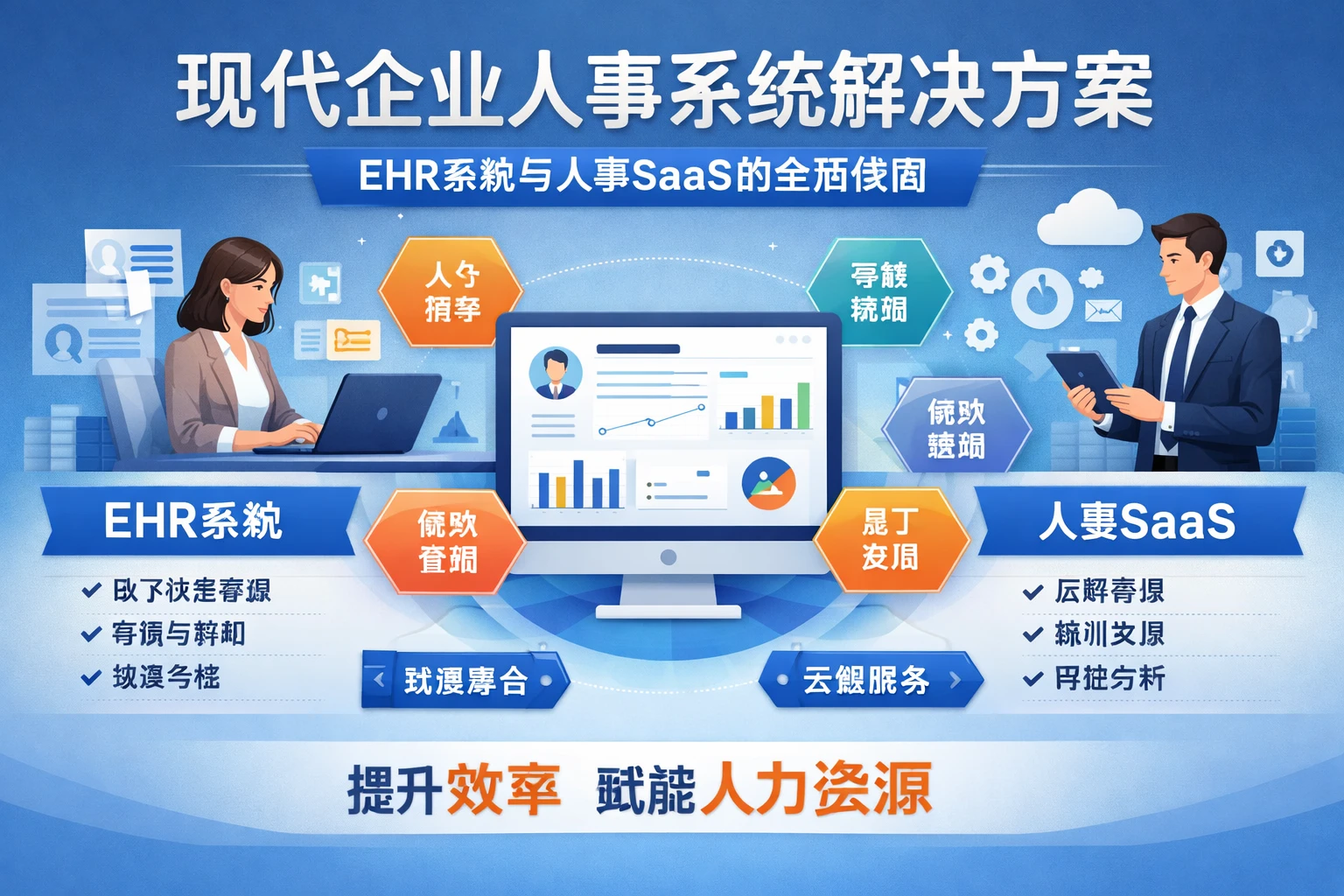 现代企业人事系统解决方案：EHR系统与人事SaaS的全面指南