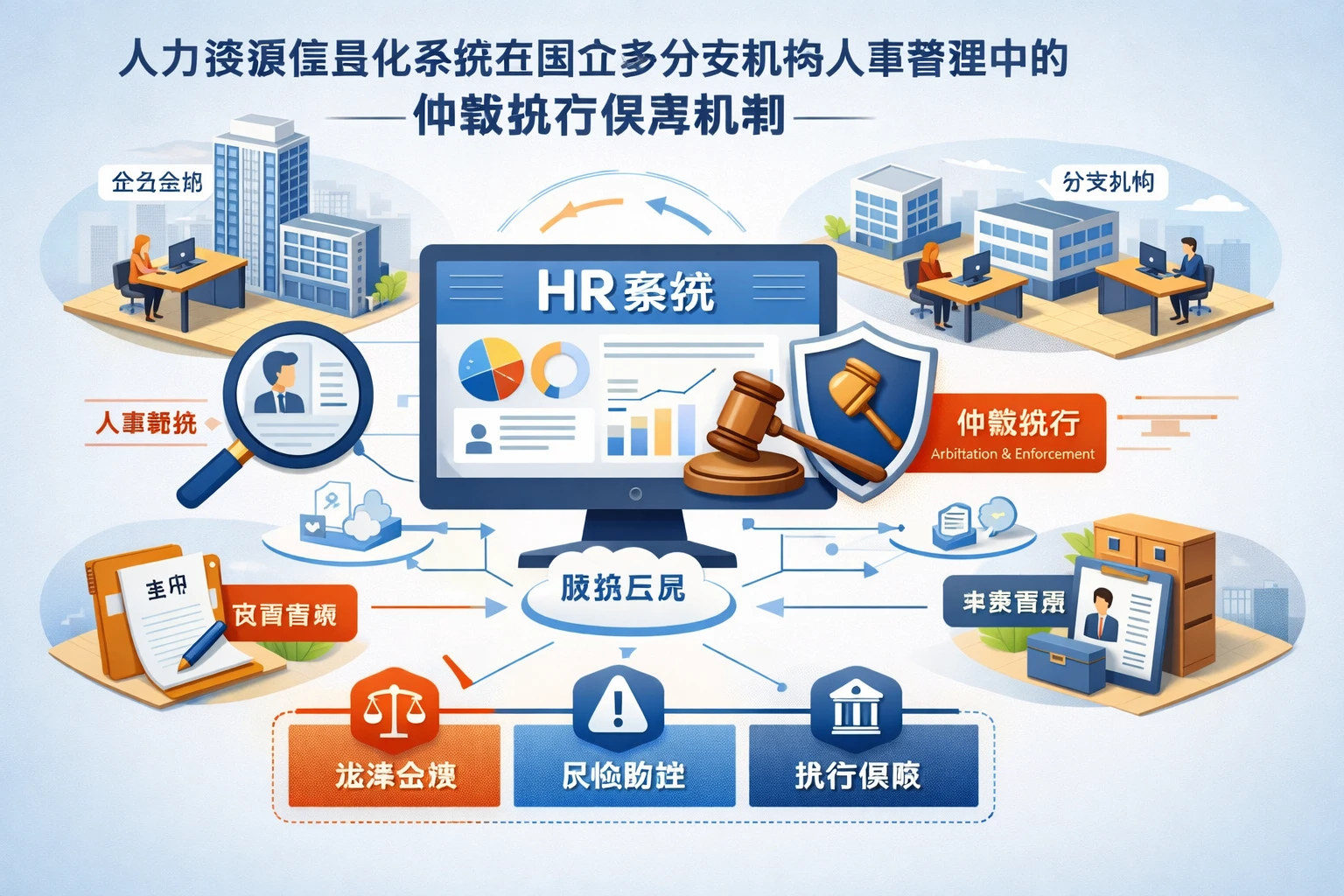 人力资源信息化系统在国企多分支机构人事管理中的仲裁执行保障机制