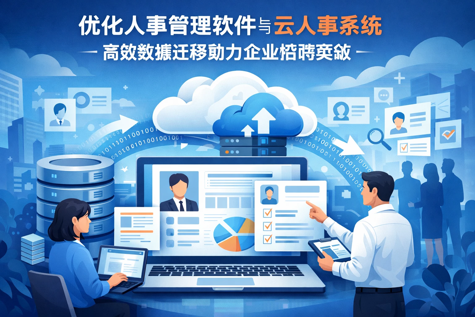 优化人事管理软件与云人事系统：高效数据迁移助力企业招聘突破