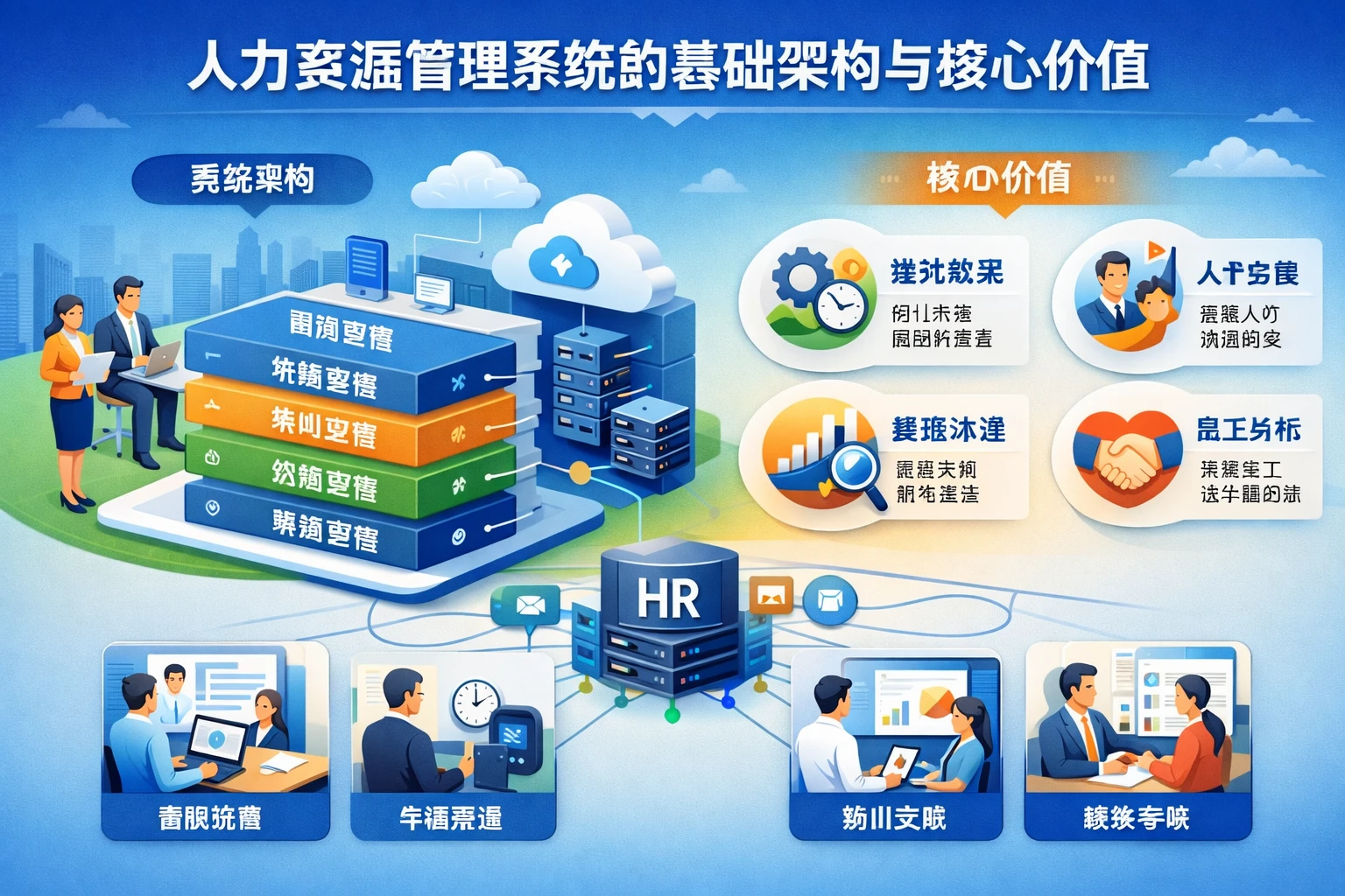 人力资源管理系统的基础架构与核心价值