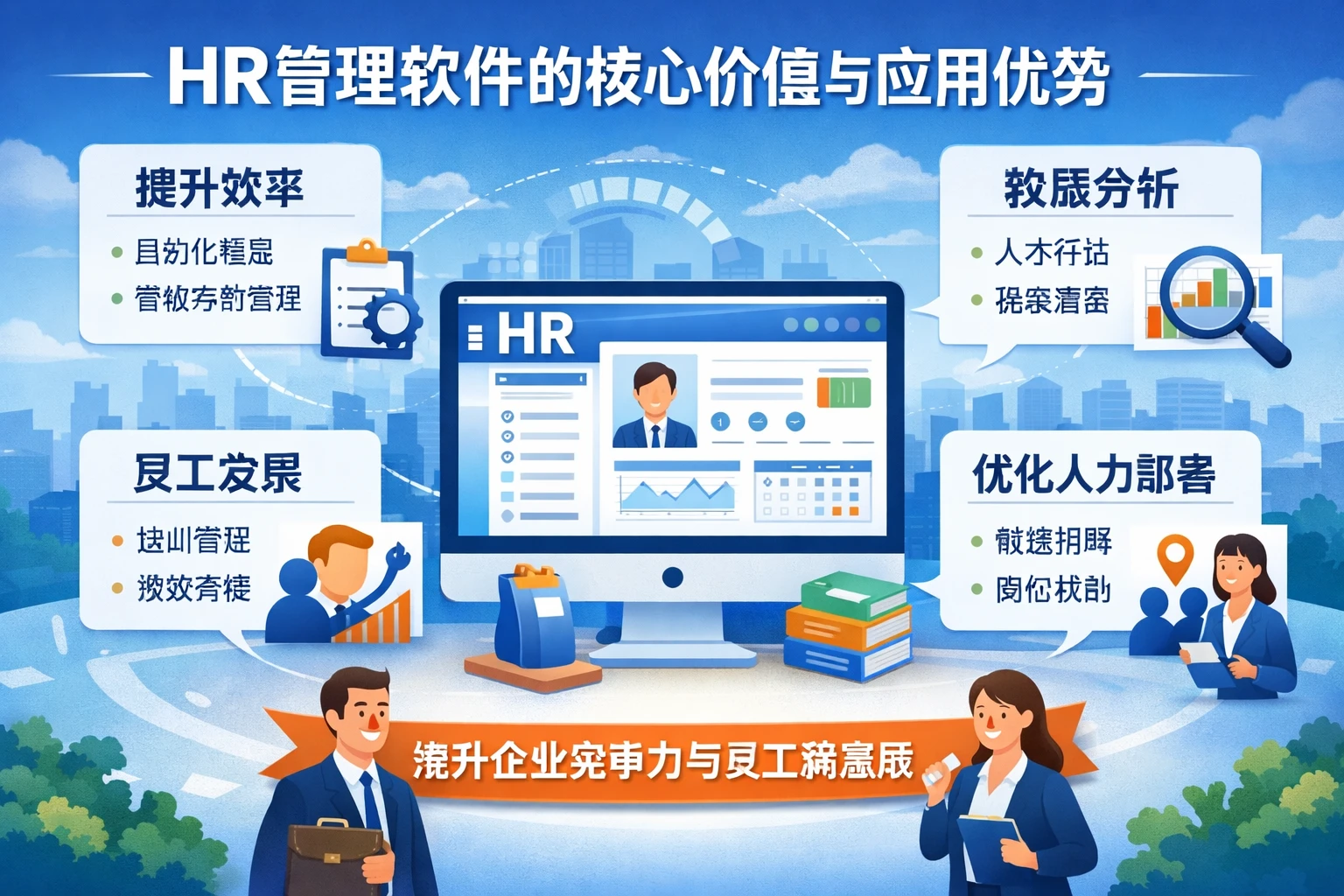 HR管理软件的核心价值与应用优势