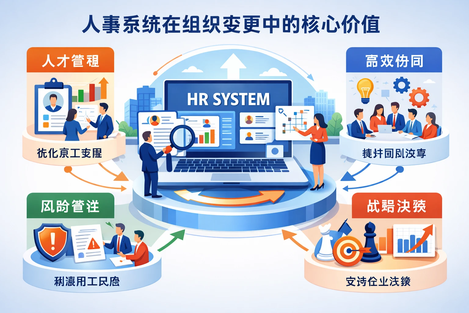 人事系统在组织变更中的核心价值
