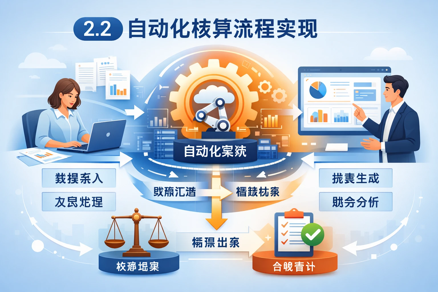 2.2 自动化核算流程实现