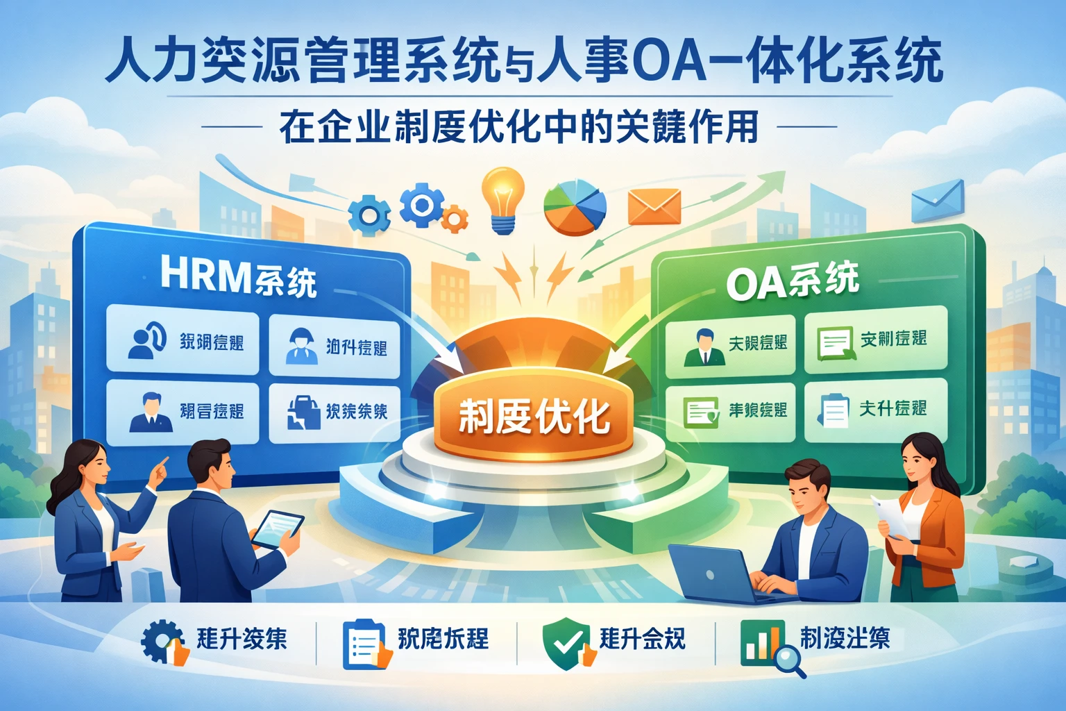人力资源管理系统与人事OA一体化系统在企业制度优化中的关键作用