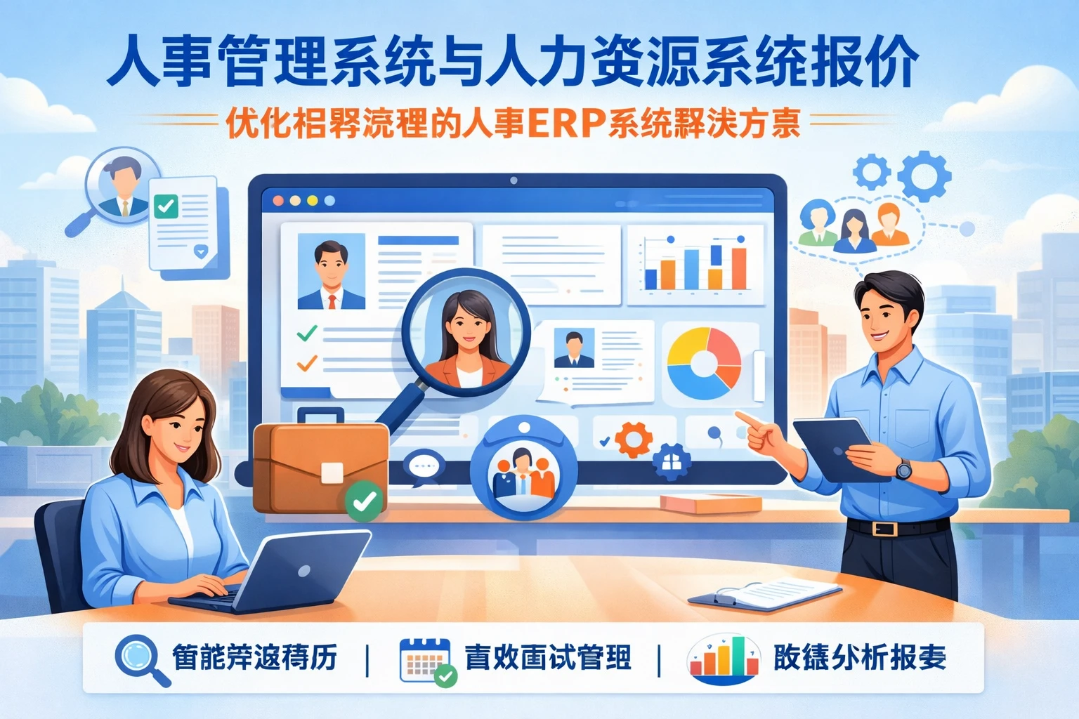 人事管理系统与人力资源系统报价：优化招聘流程的人事ERP系统解决方案