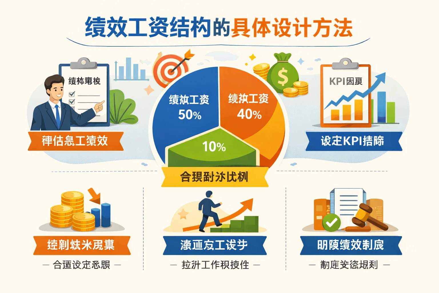 绩效工资结构的具体设计方法