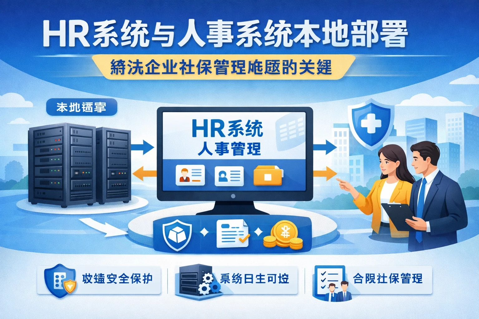HR系统与人事系统本地部署:解决企业社保管理难题的关键