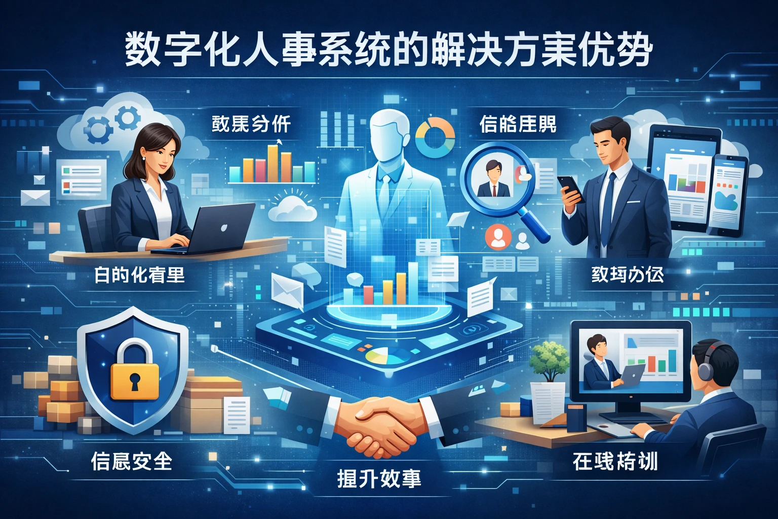 数字化人事系统的解决方案优势
