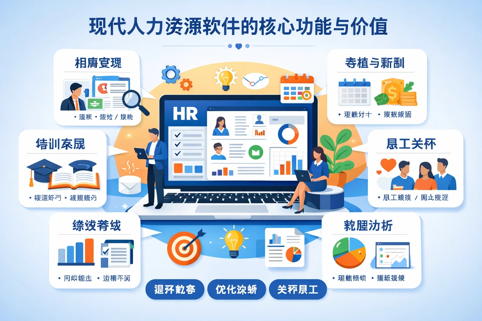 现代人力资源软件的核心功能与价值