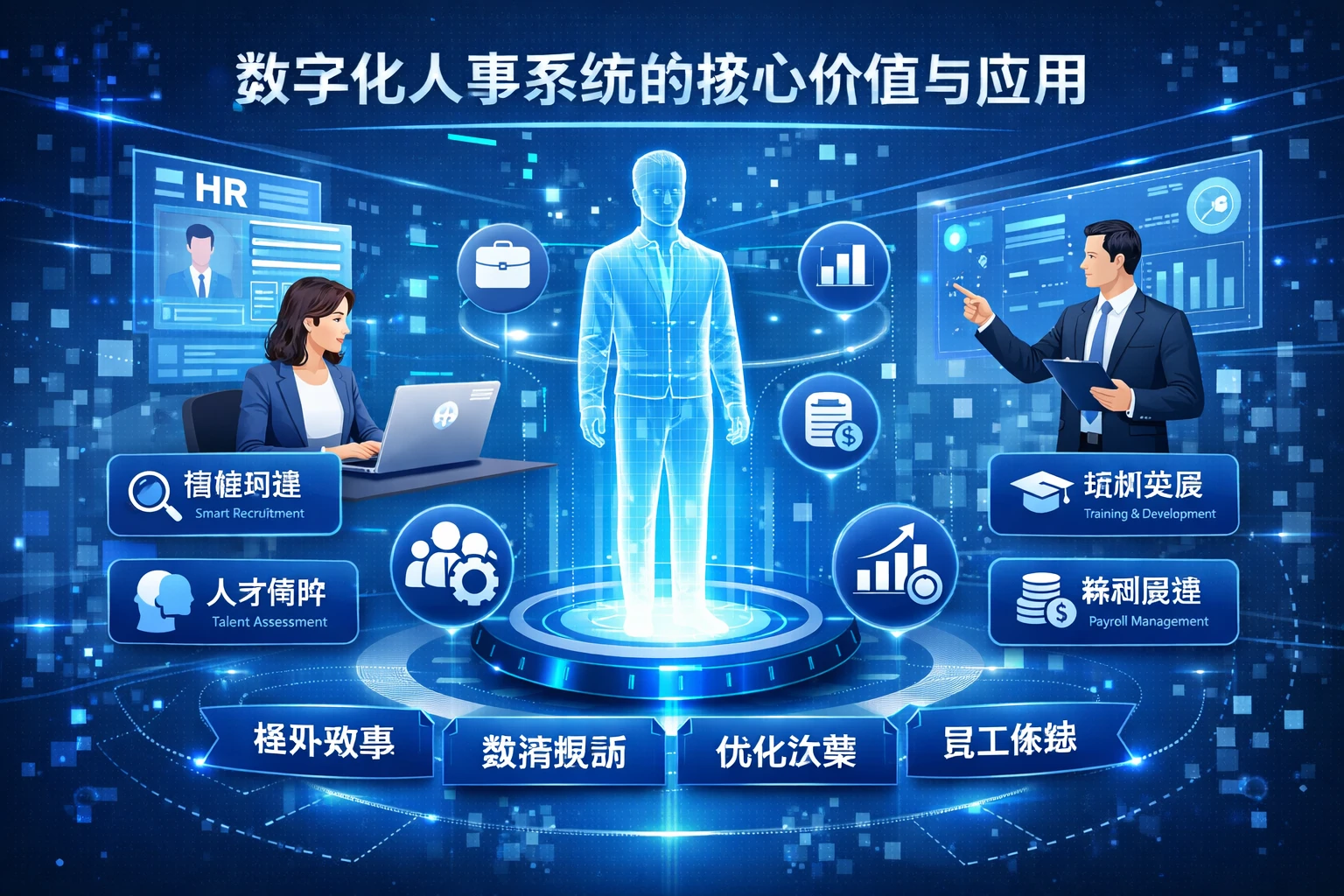 数字化人事系统的核心价值与应用