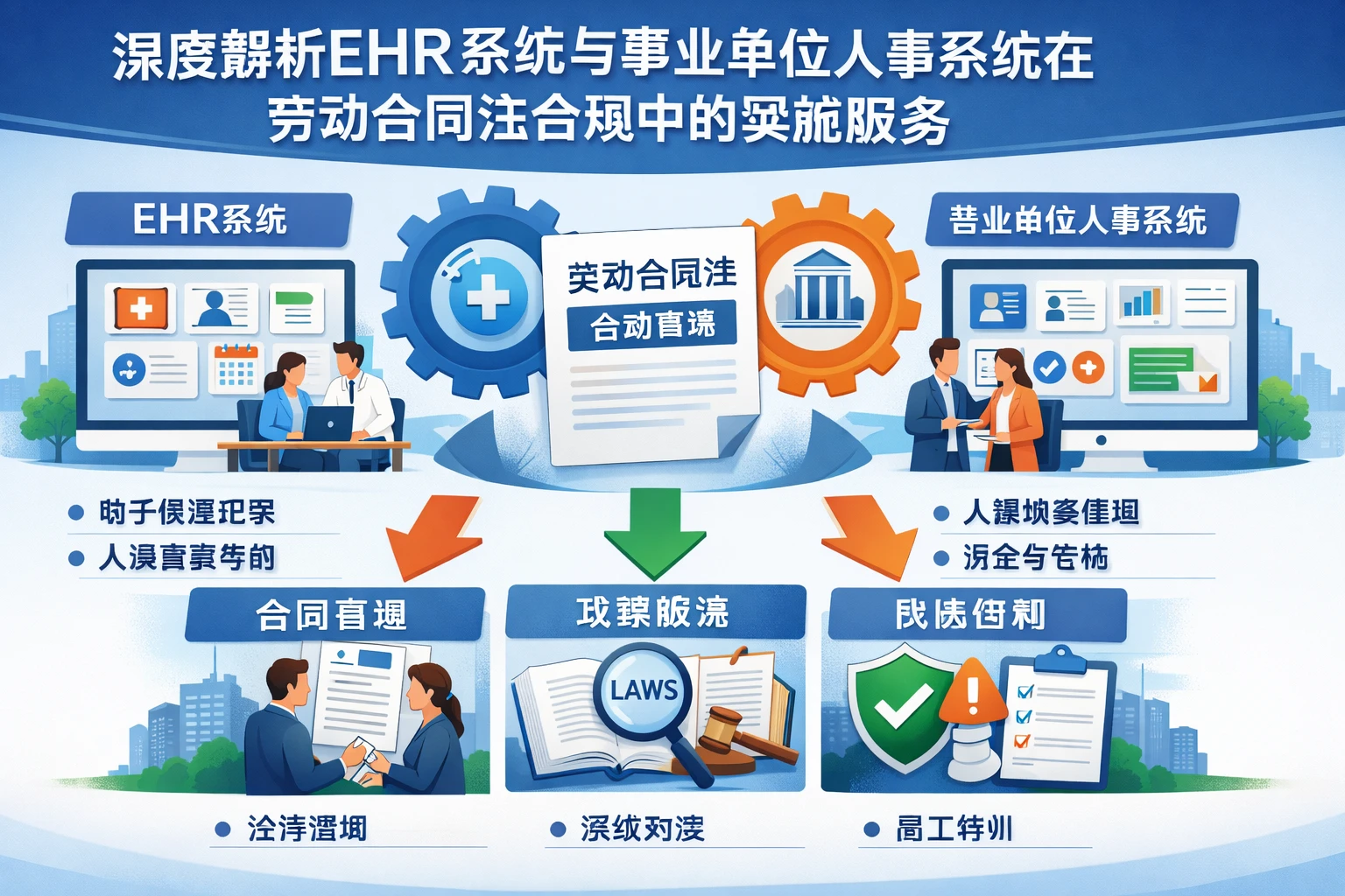 深度解析EHR系统与事业单位人事系统在劳动合同法合规中的实施服务