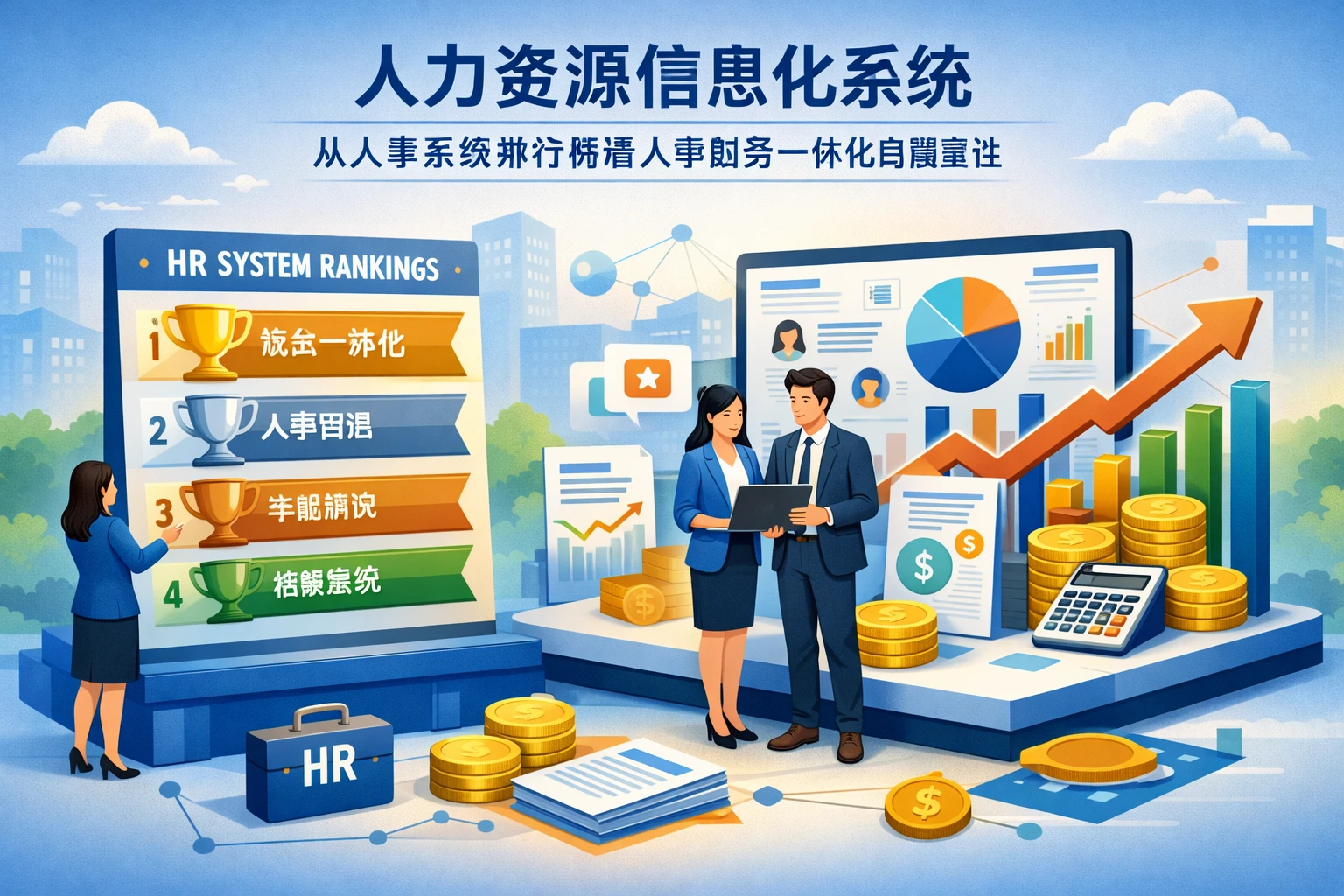 人力资源信息化系统：从人事系统排行榜看人事财务一体化的重要性