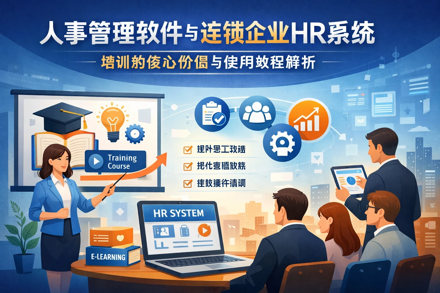 人事管理软件与连锁企业HR系统：培训的核心价值与使用教程解析