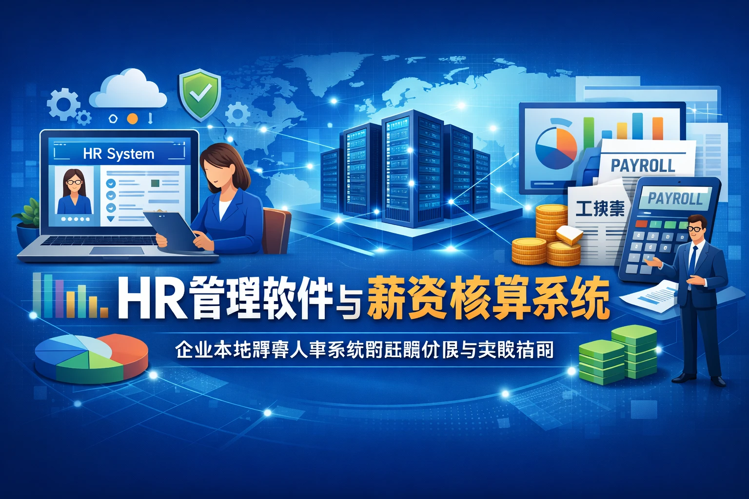 HR管理软件与薪资核算系统：企业本地部署人事系统的战略价值与实践指南